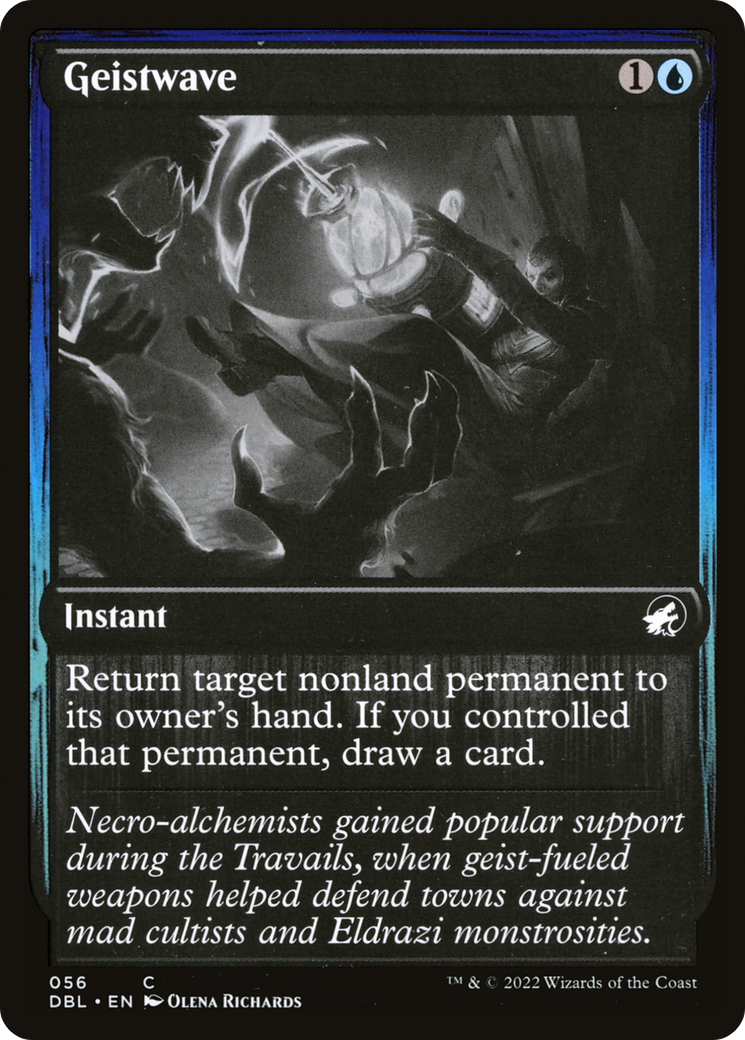 Geistwave (DBL-056) [Innistrad: Double Feature] Foil MTG Single Wizards of the Coast