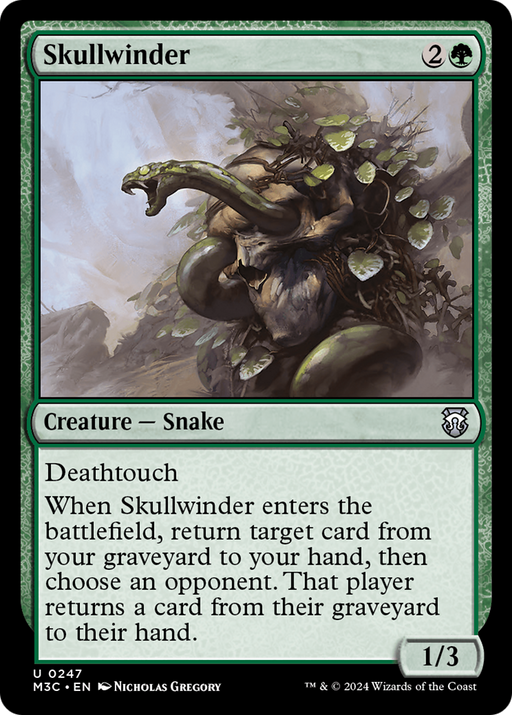 Skullwinder (M3C-247) [Modern Horizons 3 Commander] MTG Single Wizards of the Coast