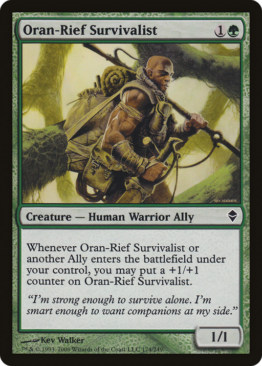 Oran-Rief Survivalist (ZEN-174) [Zendikar] MTG Single Wizards of the Coast