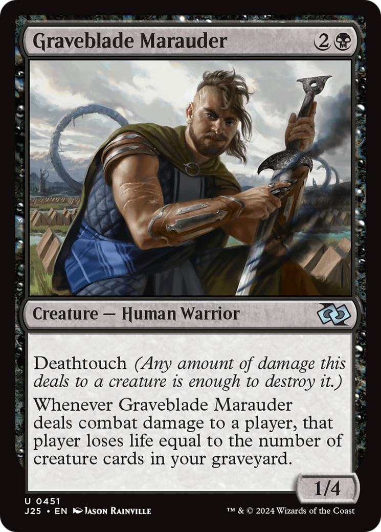 Graveblade Marauder (J25-451) [Foundations Jumpstart] MTG Single Wizards of the Coast