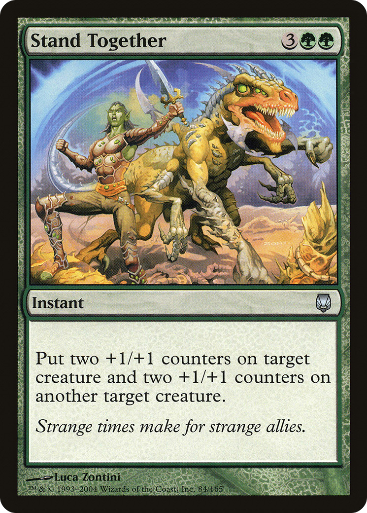 Stand Together (DST-084) [Darksteel] Foil MTG Single Wizards of the Coast