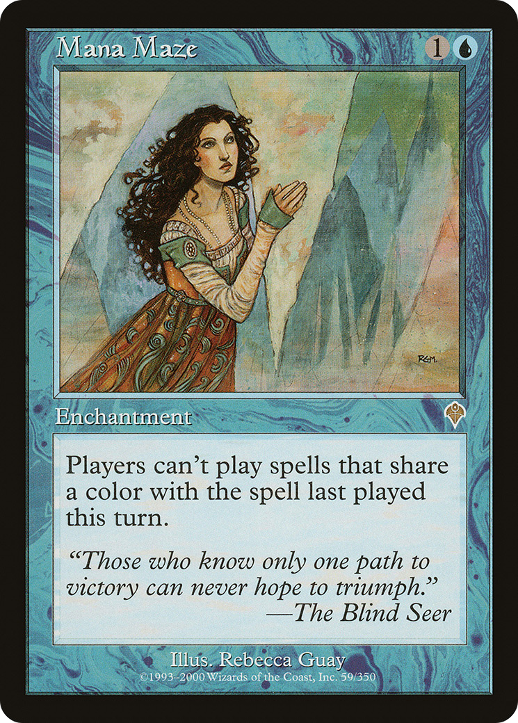 Mana Maze (INV-059) [Invasion] Foil MTG Single Wizards of the Coast