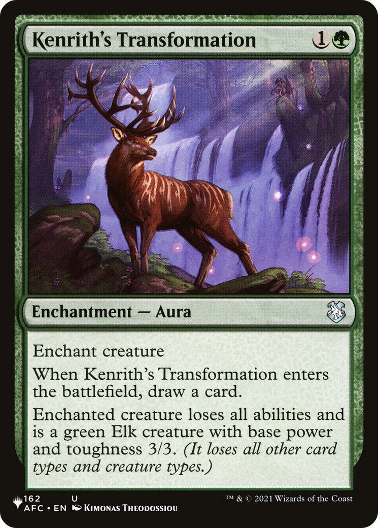 Kenrith's Transformation (LIST-162/062) [Mystery Booster] The List MTG Single Wizards of the Coast