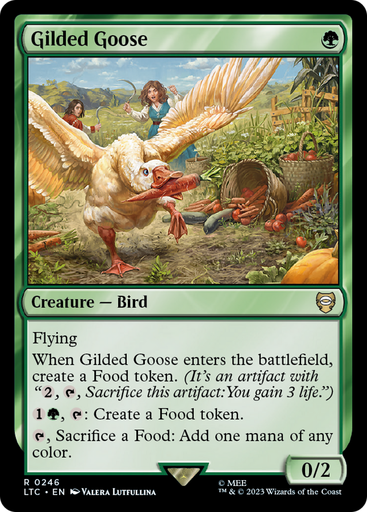 Gilded Goose (LTC-246) [Tales of Middle-earth Commander] MTG Single Wizards of the Coast