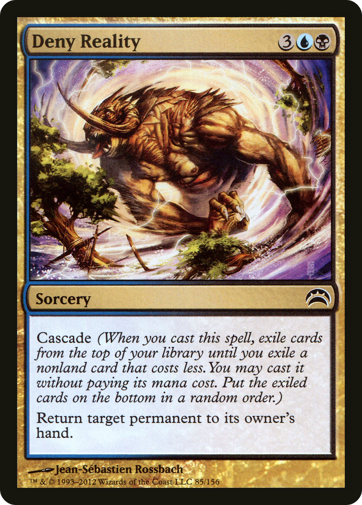 Deny Reality (PC2-085) [Misc] Planechase 2012 Foil MTG Single Wizards of the Coast