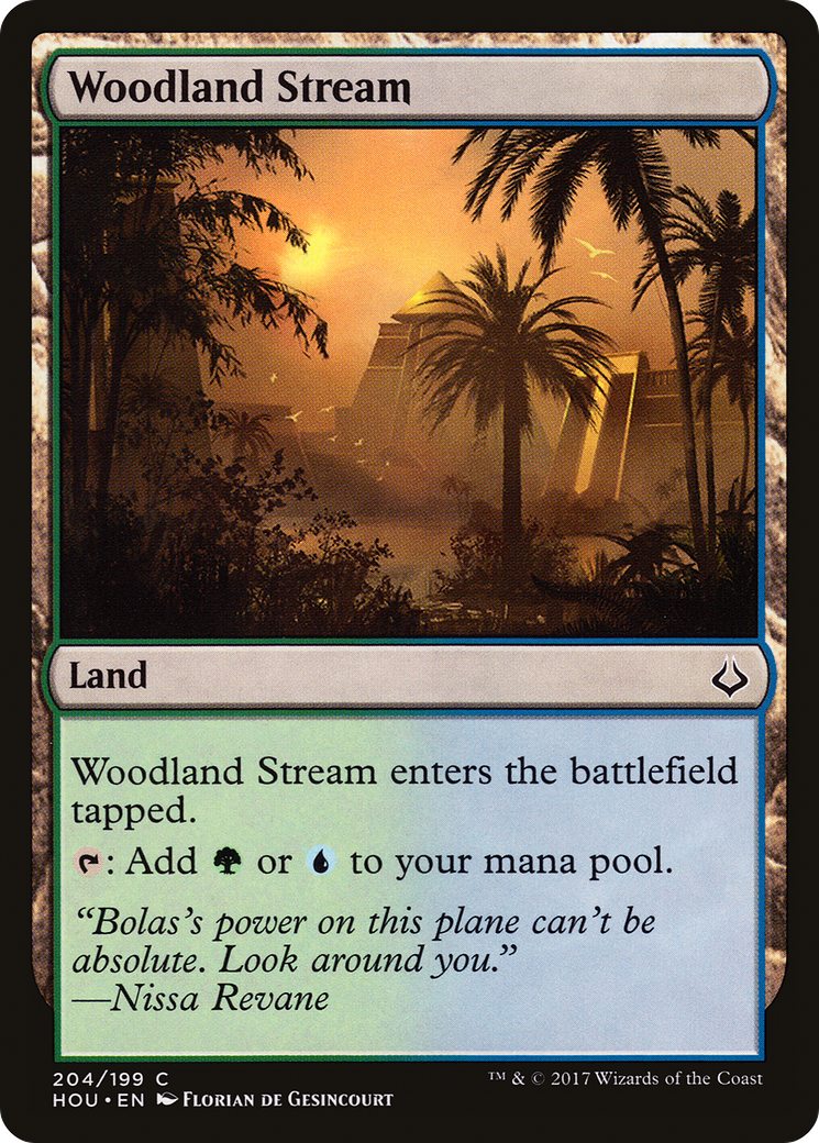 Woodland Stream (HOU-204) [Hour of Devastation] MTG Single Wizards of the Coast