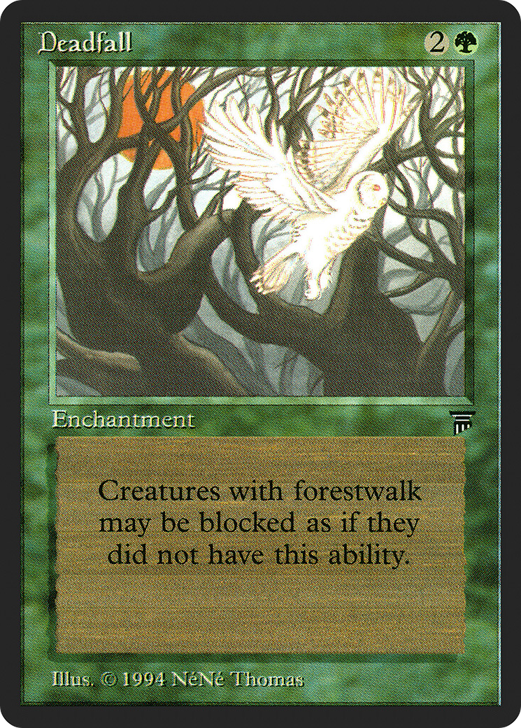 Deadfall (LEG-) [Oldschool] Legends MTG Single Wizards of the Coast