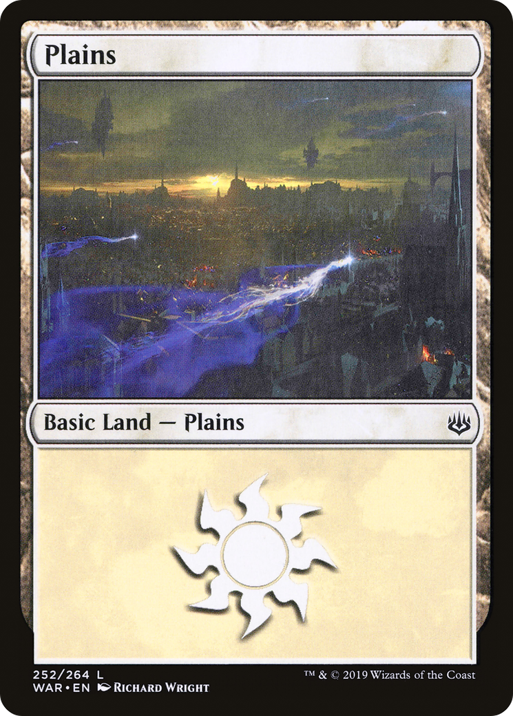 Plains (WAR-252) [War of the Spark] MTG Single Wizards of the Coast