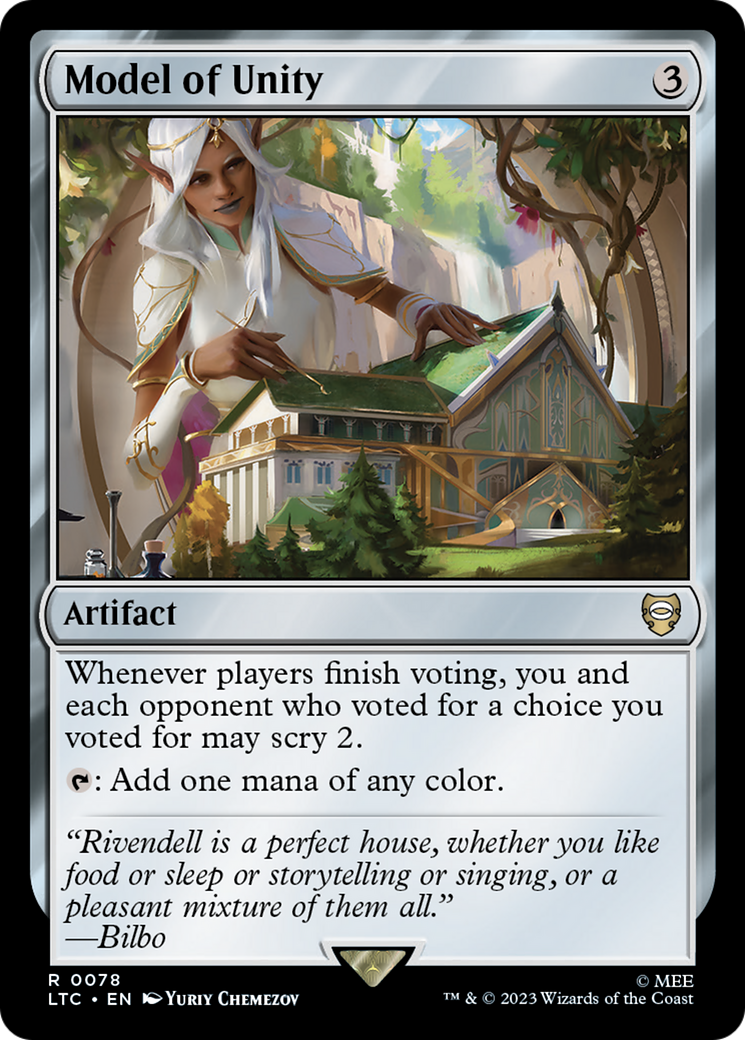 Model of Unity (LTC-078) [Tales of Middle-earth Commander] MTG Single Wizards of the Coast