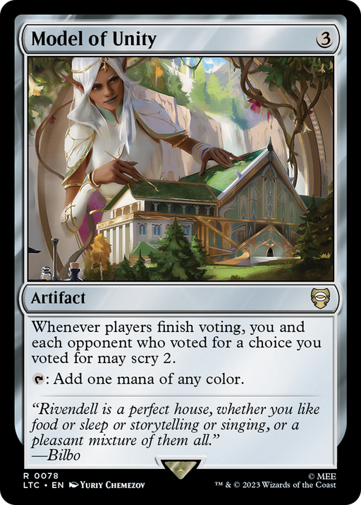 Model of Unity (LTC-078) [Tales of Middle-earth Commander] MTG Single Wizards of the Coast