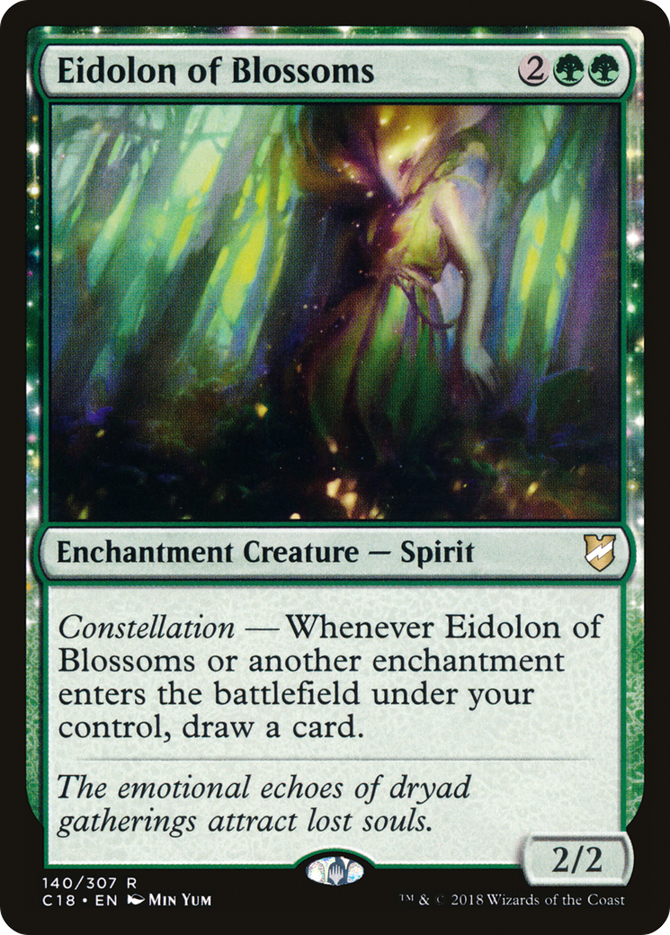 Eidolon of Blossoms [Commander 2018] MTG Single Magic: The Gathering