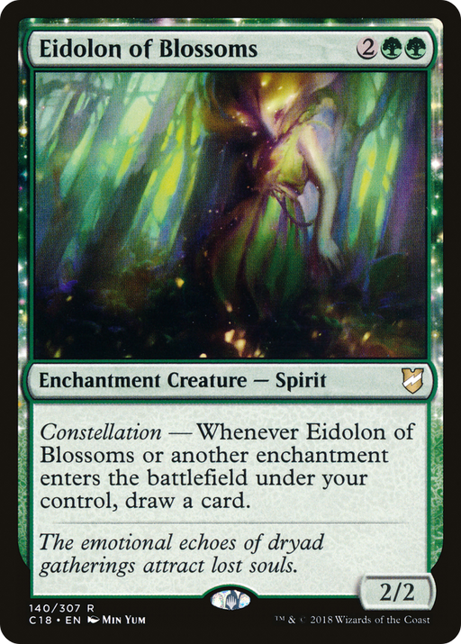 Eidolon of Blossoms (C18-140) [Commander 2018] MTG Single Wizards of the Coast