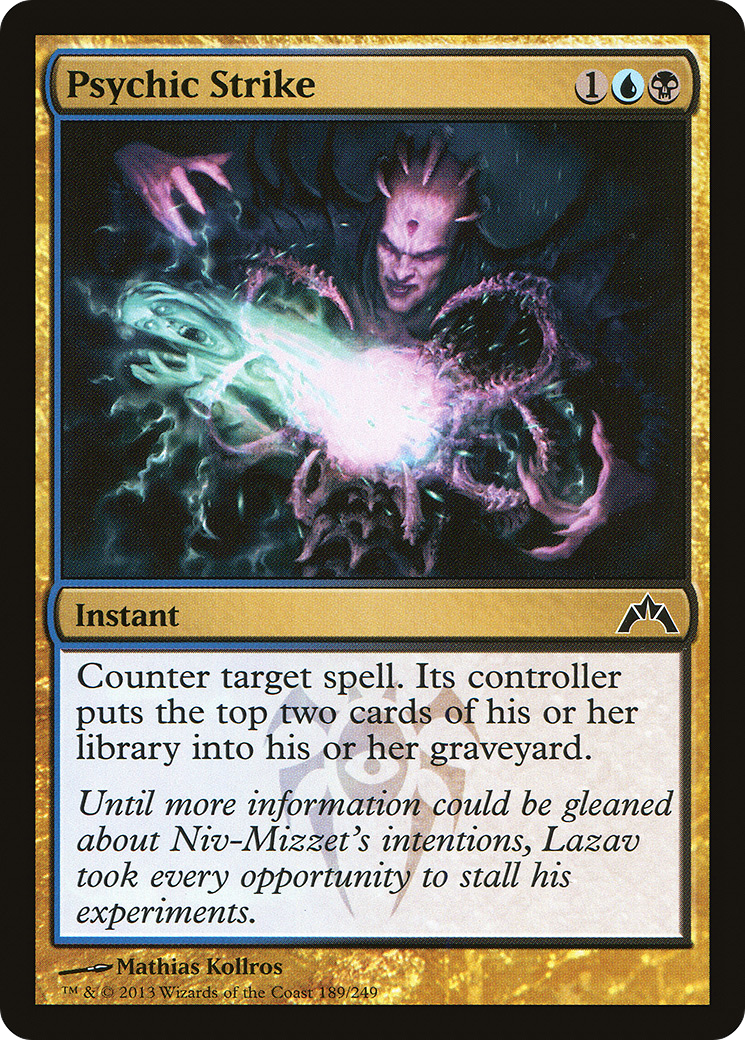 Psychic Strike (GTC-189) [Gatecrash] Foil MTG Single Wizards of the Coast