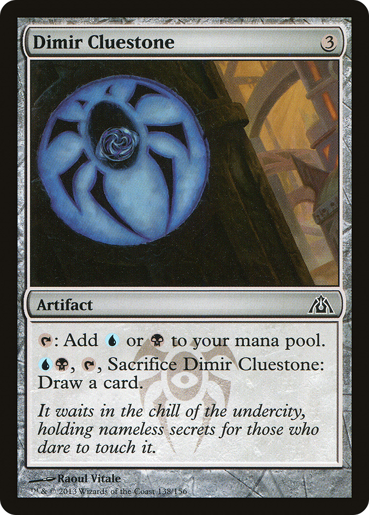 Dimir Cluestone [Dragon's Maze] MTG Single Magic: The Gathering   