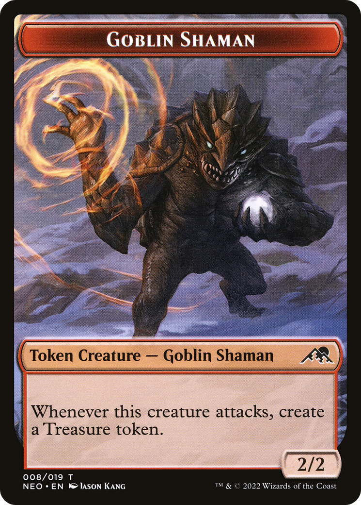 Goblin Shaman (NEO-008) [Tokens] Kamigawa: Neon Dynasty Tokens MTG Single Wizards of the Coast