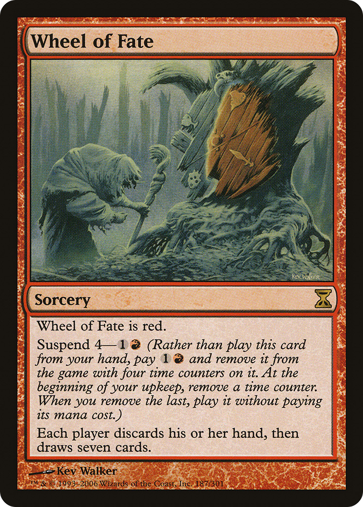 Wheel of Fate (TSP-187) [Time Spiral] MTG Single Wizards of the Coast