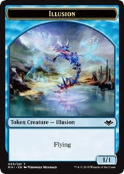 Illusion (005) // Marit Lage (006) Double-Sided Token [Tokens] Modern Horizons Tokens MTG Single Magic: The Gathering