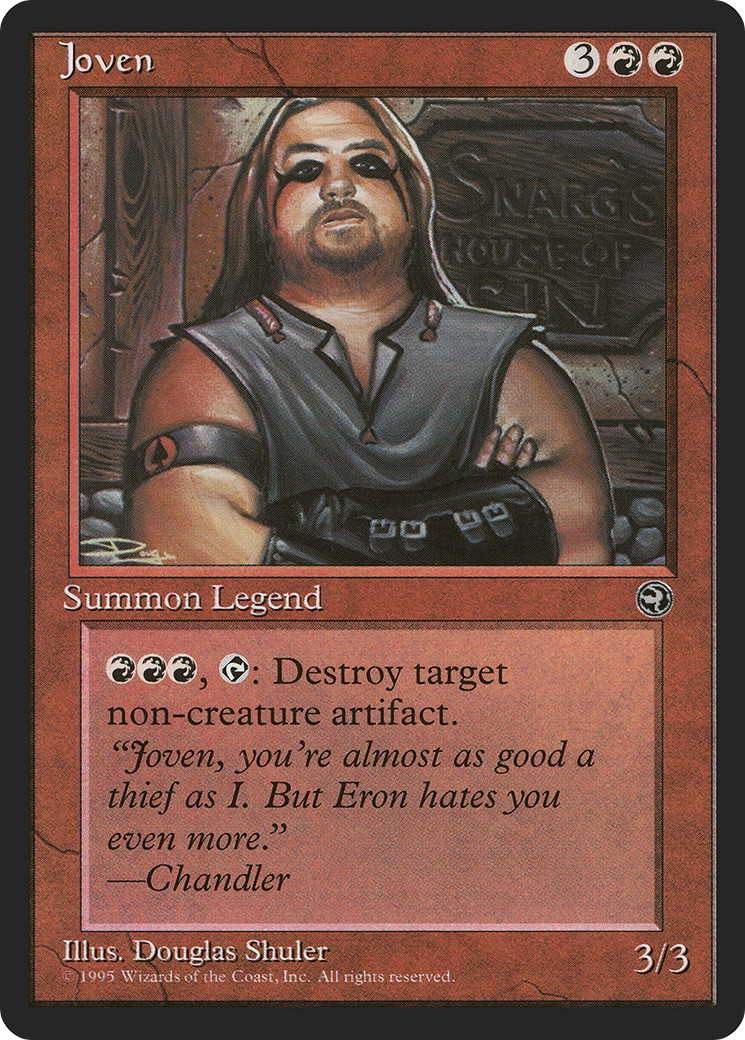 Joven (HML-) [Homelands] MTG Single Wizards of the Coast