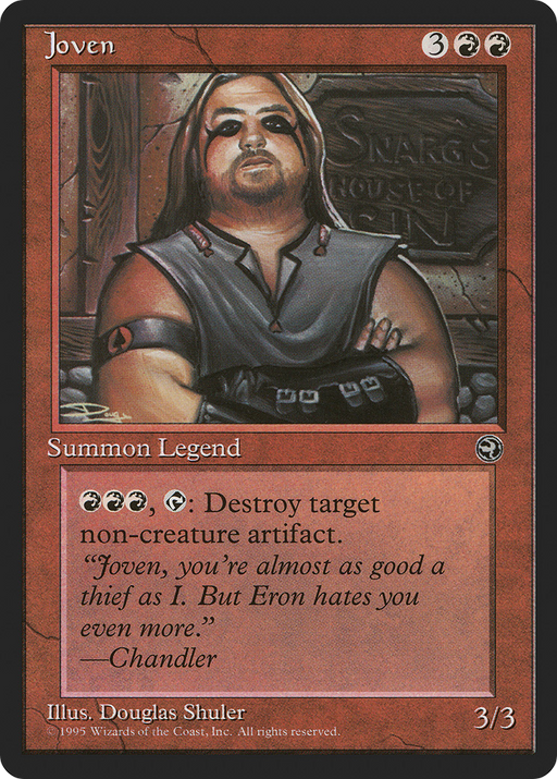 Joven (HML-) [Homelands] MTG Single Wizards of the Coast