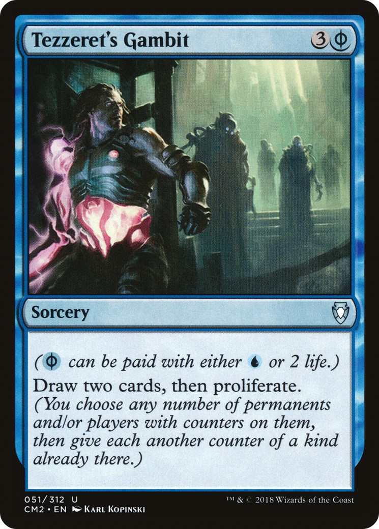 Tezzeret's Gambit (CM2-051) [Commander Anthology Volume II] MTG Single Wizards of the Coast