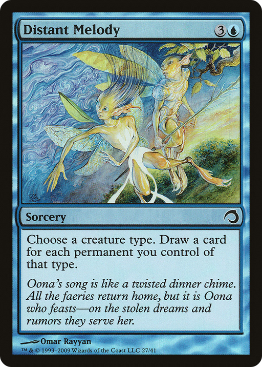 Distant Melody (PDS-027) [Misc] Premium Deck Series: Slivers Foil MTG Single Wizards of the Coast