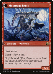 Brutal Cathar (MID-007) [Innistrad: Midnight Hunt] Foil MTG Single Wizards of the Coast
