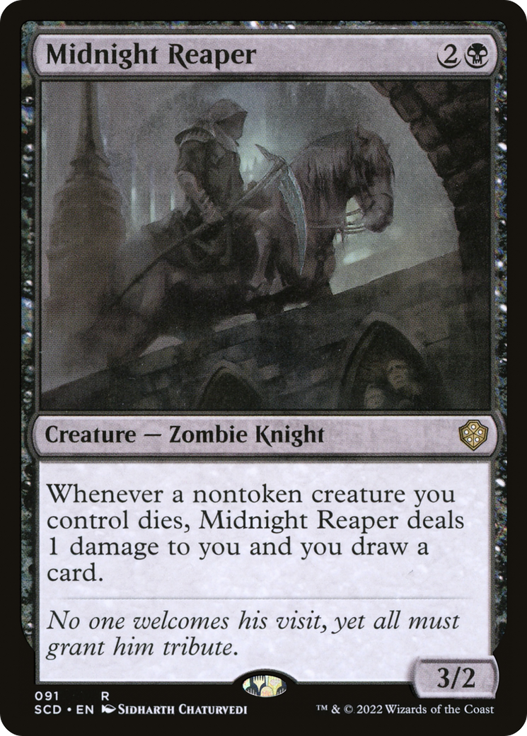 Midnight Reaper (SCD-091) [Starter Commander Decks] MTG Single Wizards of the Coast