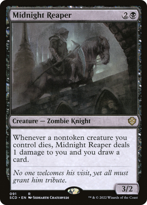 Midnight Reaper (SCD-091) [Starter Commander Decks] MTG Single Wizards of the Coast