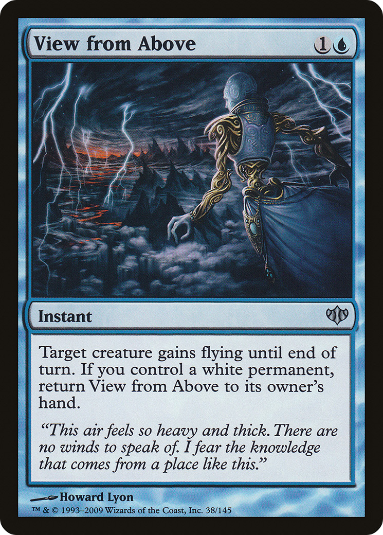 View from Above (CON-038) [Conflux] Foil MTG Single Wizards of the Coast