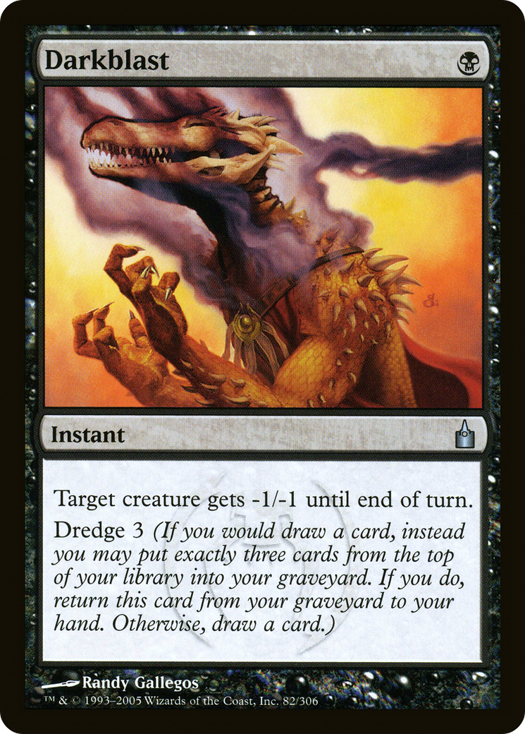 Darkblast (RAV-082) [Ravnica: City of Guilds] MTG Single Wizards of the Coast