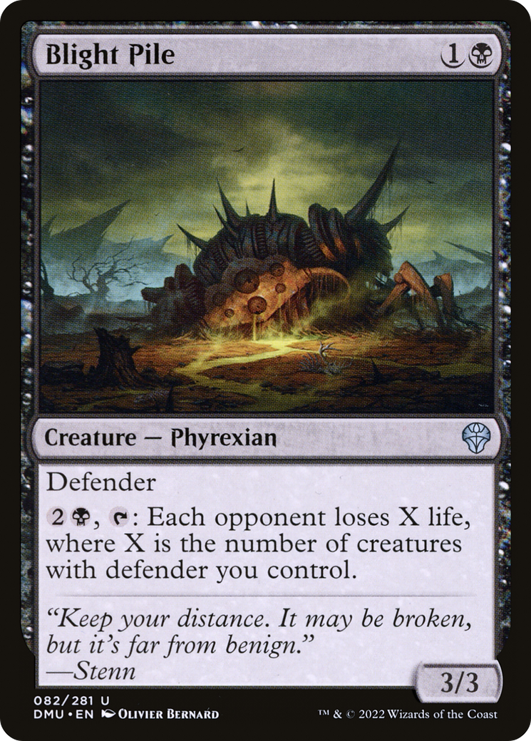 Blight Pile (DMU-082) [Dominaria United] MTG Single Wizards of the Coast