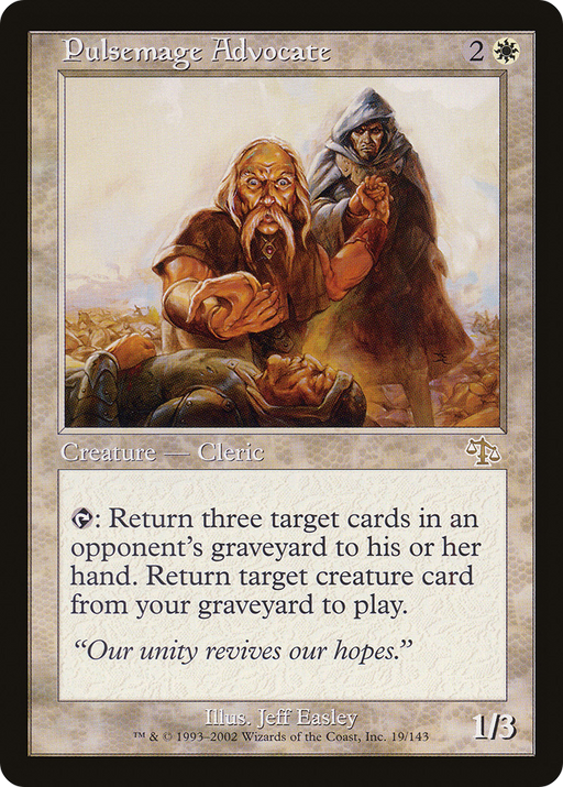 Pulsemage Advocate (JUD-019) [Judgment] Foil MTG Single Wizards of the Coast