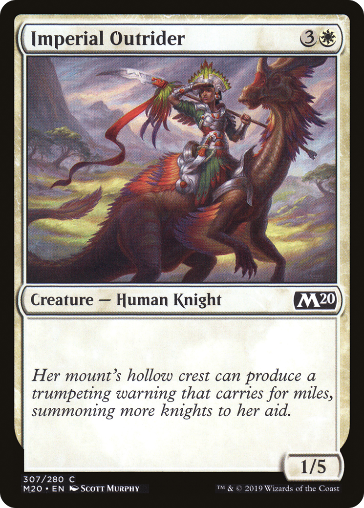 Imperial Outrider (M20-307) [Core Set 2020] MTG Single Wizards of the Coast