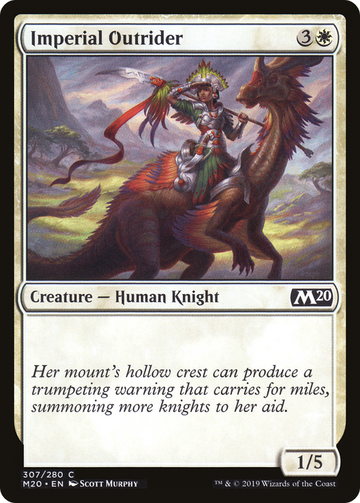 Imperial Outrider (M20-307) [Core Set 2020] MTG Single Wizards of the Coast