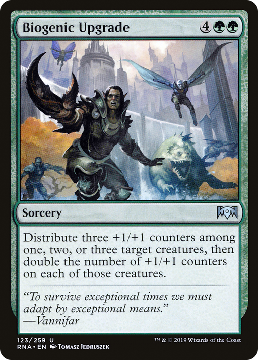 Biogenic Upgrade (RNA-123) [Ravnica Allegiance] Foil MTG Single Wizards of the Coast