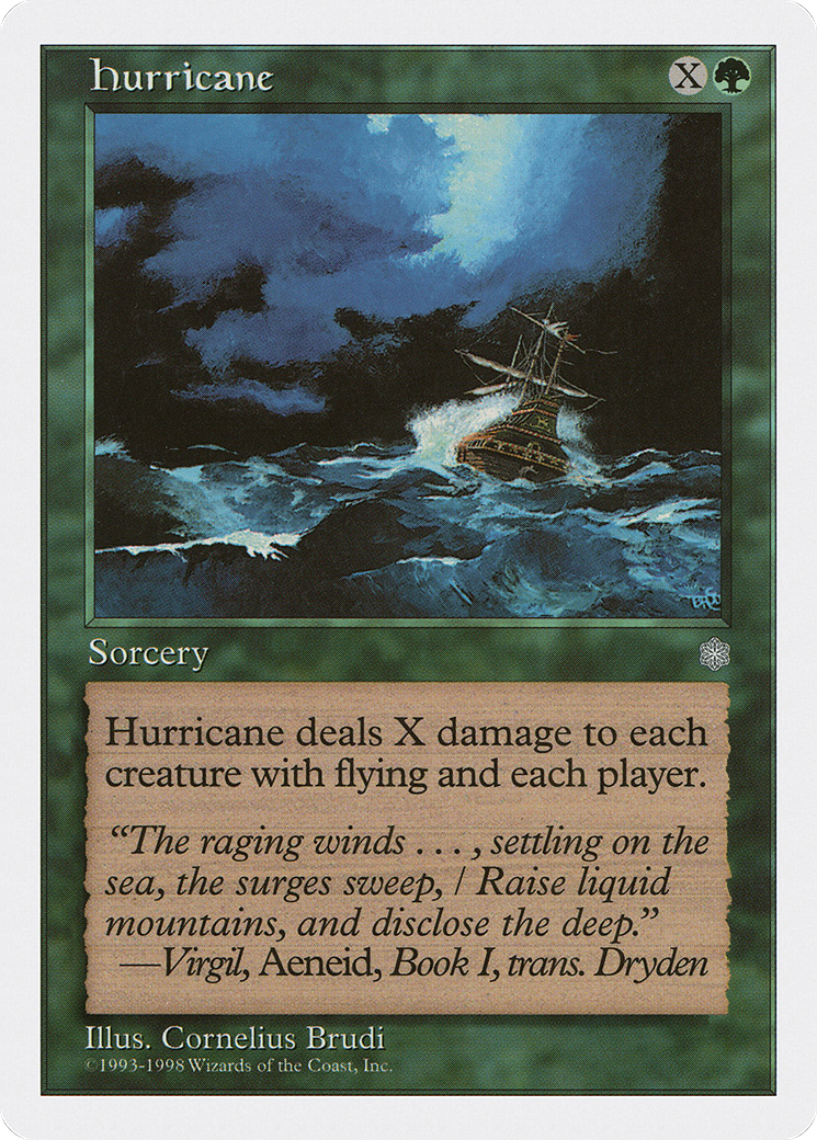 Hurricane (ATH-058) [Anthologies] MTG Single Wizards of the Coast
