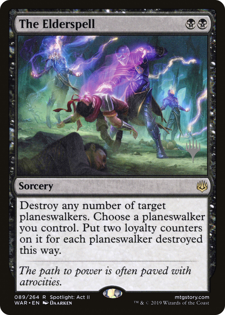 The Elderspell (PPELD-089) [War of the Spark Promos] MTG Single Wizards of the Coast