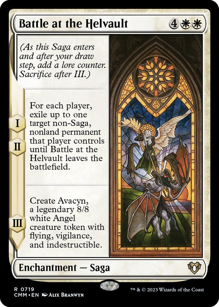 Battle at the Helvault (CMM-719) [Commander Masters] MTG Single Wizards of the Coast