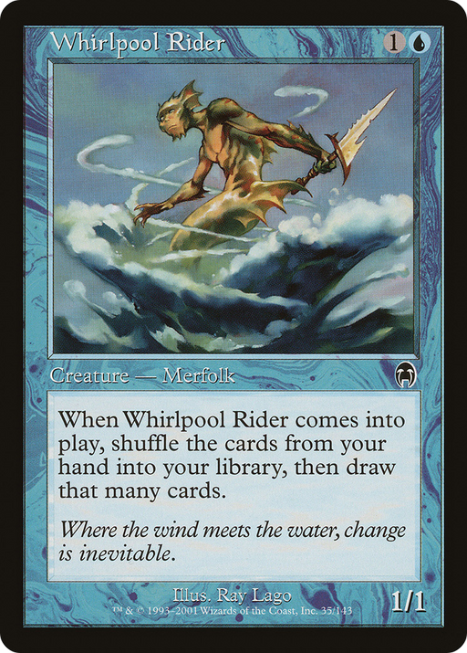 Whirlpool Rider (APC-035) [Apocalypse] Foil MTG Single Wizards of the Coast