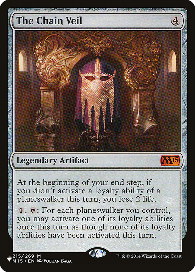The Chain Veil (LIST-215/269) [Mystery Booster] The List MTG Single Wizards of the Coast