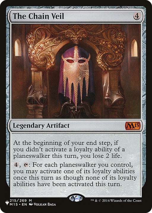 The Chain Veil (LIST-215/269) [Mystery Booster] The List MTG Single Wizards of the Coast
