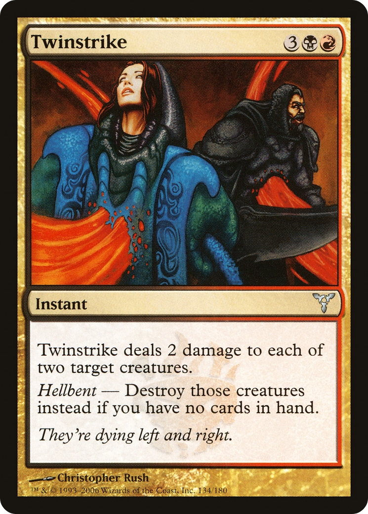 Twinstrike [Dissension] MTG Single Magic: The Gathering