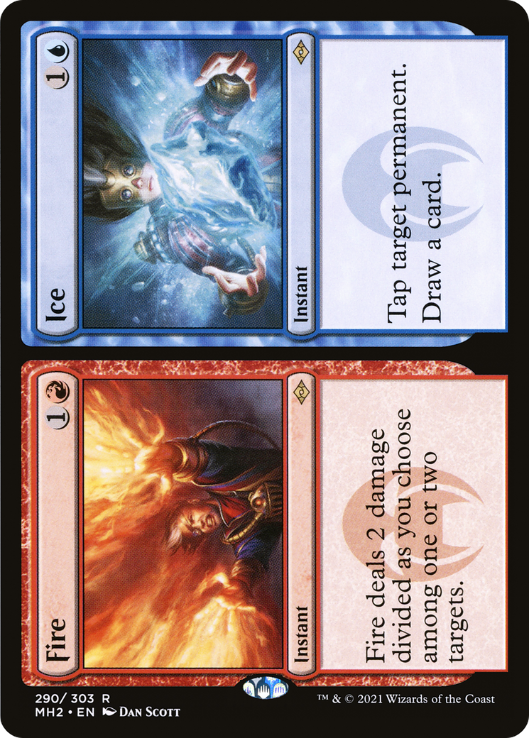 Fire // Ice (MH2-290) [Modern Horizons 2] MTG Single Wizards of the Coast