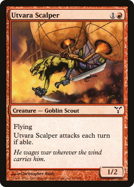 Utvara Scalper (DIS-) [Dissension] Foil MTG Single Wizards of the Coast
