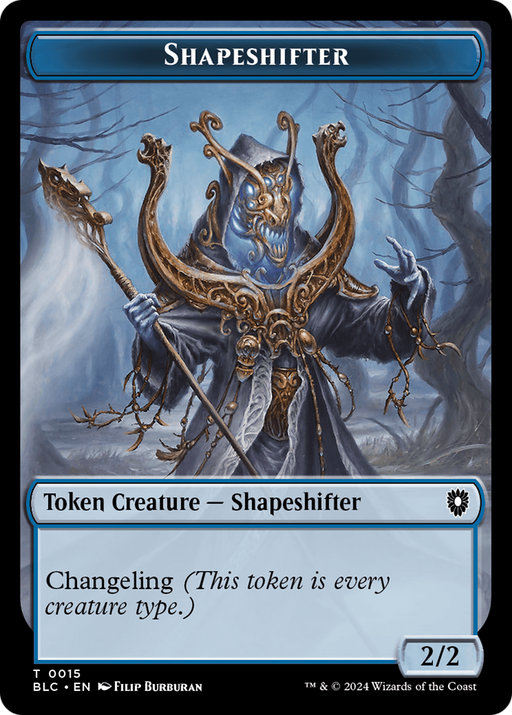 Shapeshifter (TBLC-015) [Tokens] Bloomburrow Commander Tokens MTG Single Wizards of the Coast