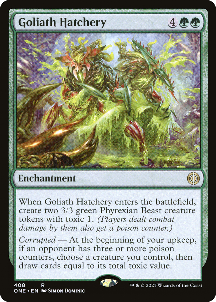 Goliath Hatchery (ONE-408) [Phyrexia: All Will Be One] MTG Single Wizards of the Coast