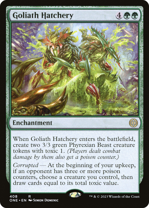 Goliath Hatchery (ONE-408) [Phyrexia: All Will Be One] MTG Single Wizards of the Coast