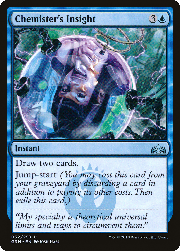 Chemister's Insight (GRN-032) [Guilds of Ravnica] MTG Single Wizards of the Coast