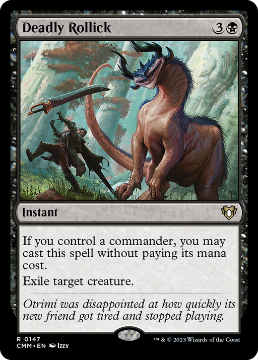 Deadly Rollick (CMM-147) [Commander Masters] MTG Single Wizards of the Coast