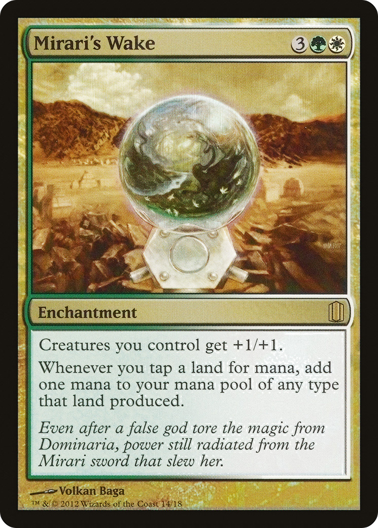 Mirari's Wake (CM1-014) [Misc] Commander's Arsenal Foil MTG Single Wizards of the Coast